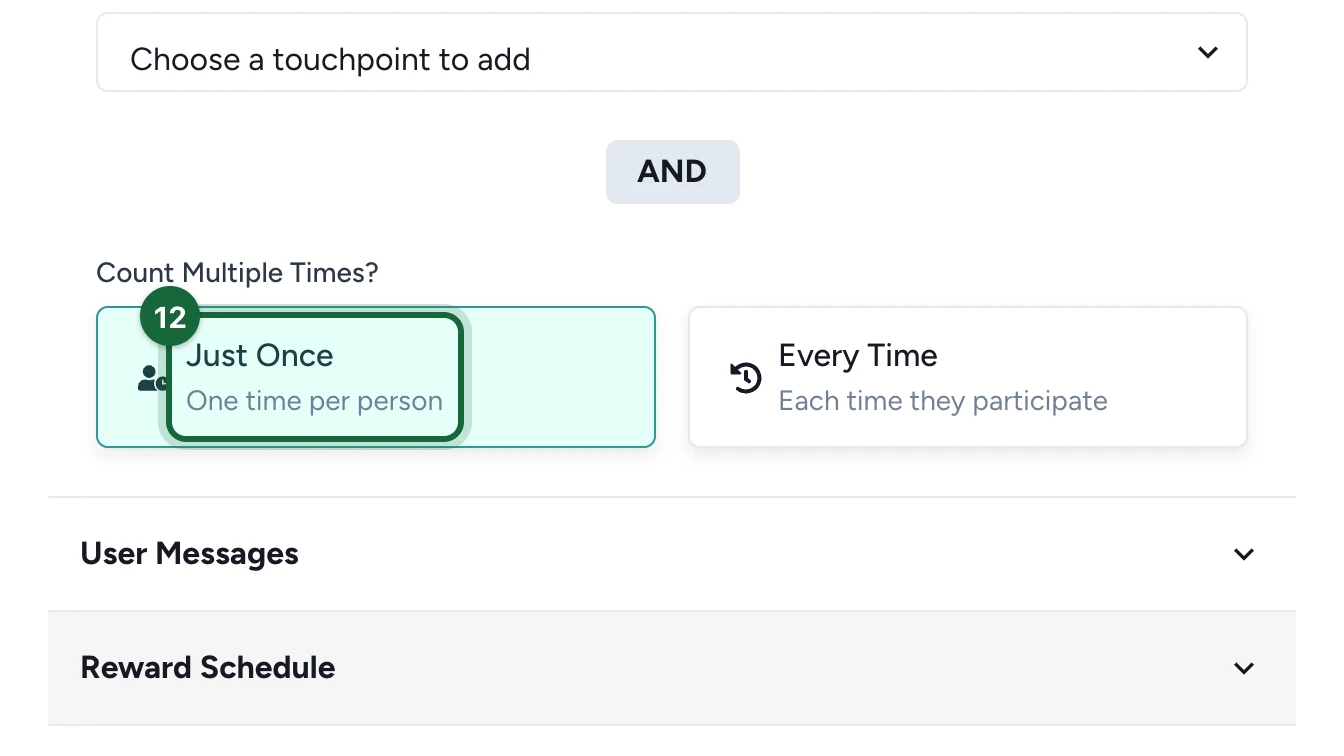 Count Multiple Times? with Just Once highlighted