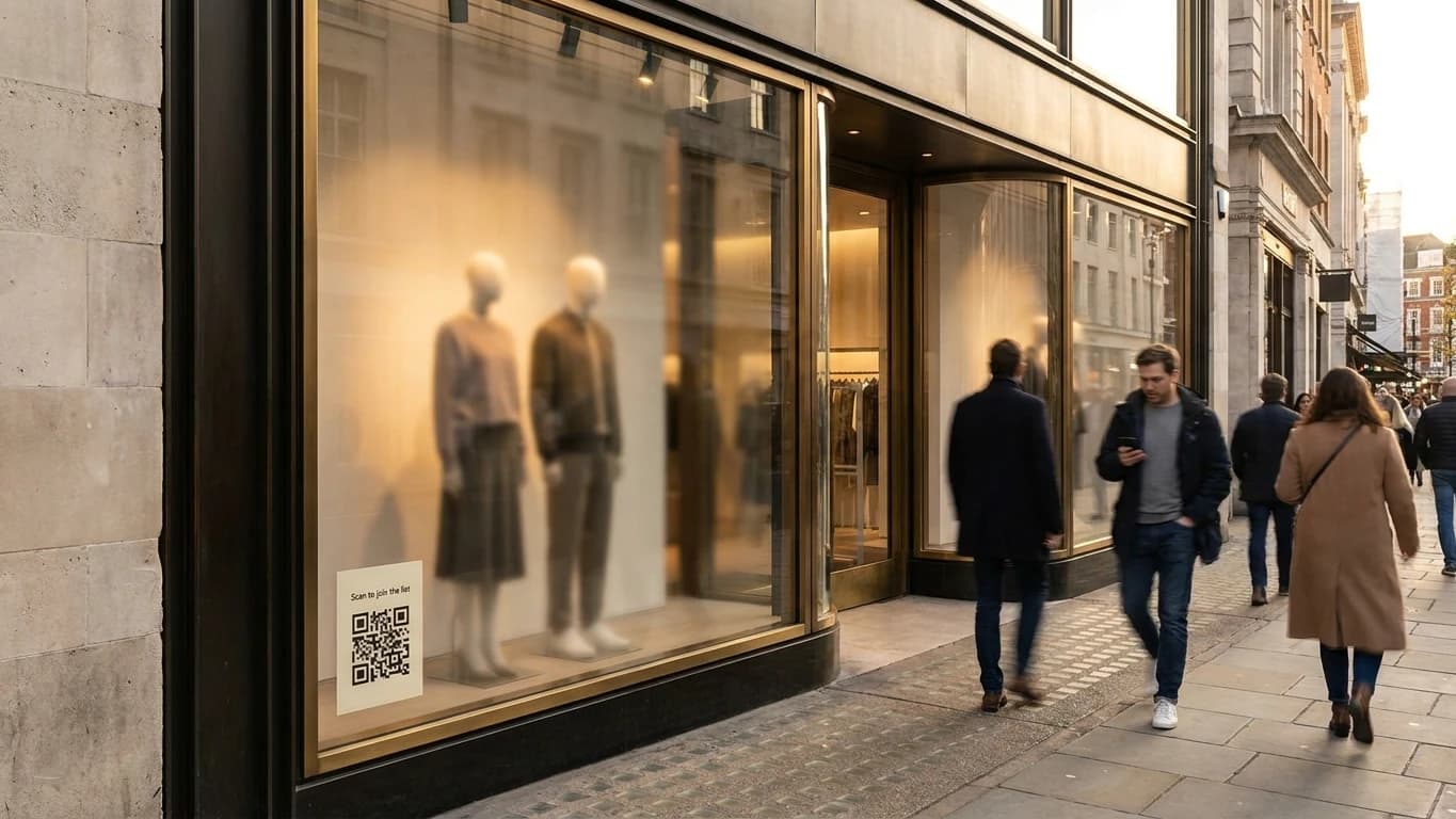 Specialty retail storefront